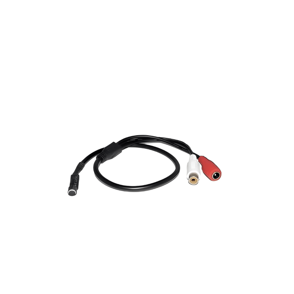 BDD CCTV Inline Microphone with RCA &amp; DC Connector, 5-80m Coverage