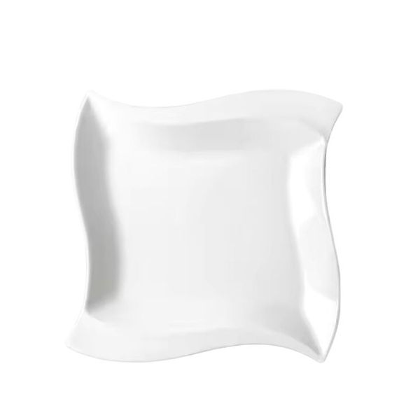 BW009-3 White Porcelain Dinner Plate