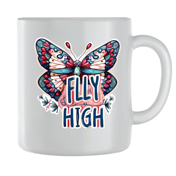 Fly Coffee Mugs for Men Women Trendy Animal Lovers Graphic Cups Present 197