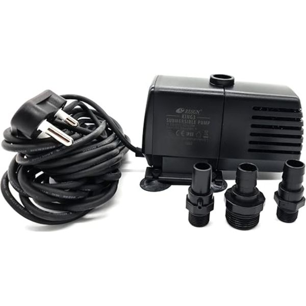 Resun King 3 Submersible Water Pump 2400L/h for Ponds &amp; Fountains