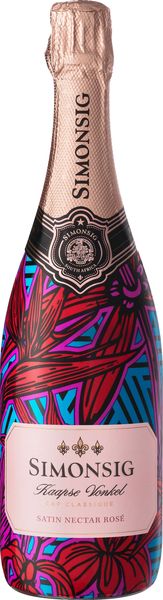 Simonsig Kaapse Vonkel Satin Nectar Rosé - 1 x 750ml