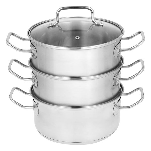 Legend Prof Chef 3 Tier Steamer 20cm