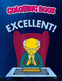 Coloring Book: The Simpsons Mr. Burns Excellent, Children Coloring Book ...