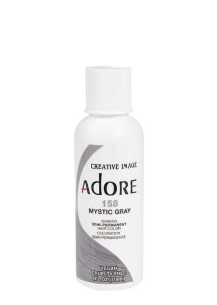 Adore SemiPermanent Haircolor #158 Ounce 118ml, Mystic Gray
