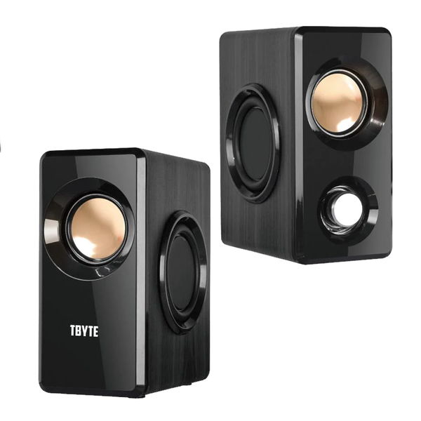 Tbyte 2.0 Bookshelf Multi Media Speaker PJT-DSP382 - Desktop Mini Speakers