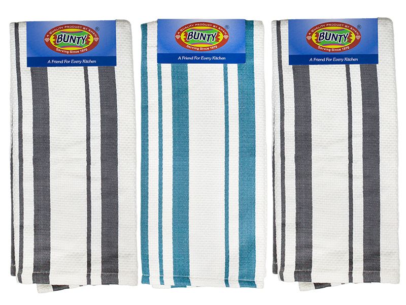 Bunty's Dish Cloth - Design 097 - 045x070cms - (3 Piece) - 444GSM