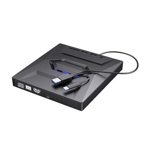 USB 3.0 Type C External CD DVD RW Optical Drive DVD Burner BLACK B21-Y