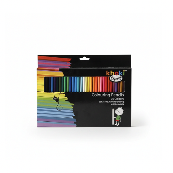 Set of 36 Rich and Smooth Colouring Pencils