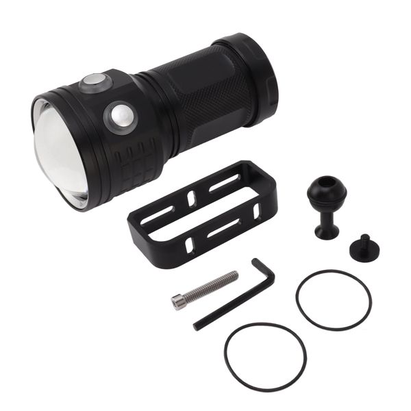 10000LM IPX8 Waterproof Diving Video Light