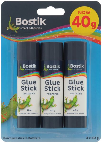 Bostik Glue Stick 6 x 40g