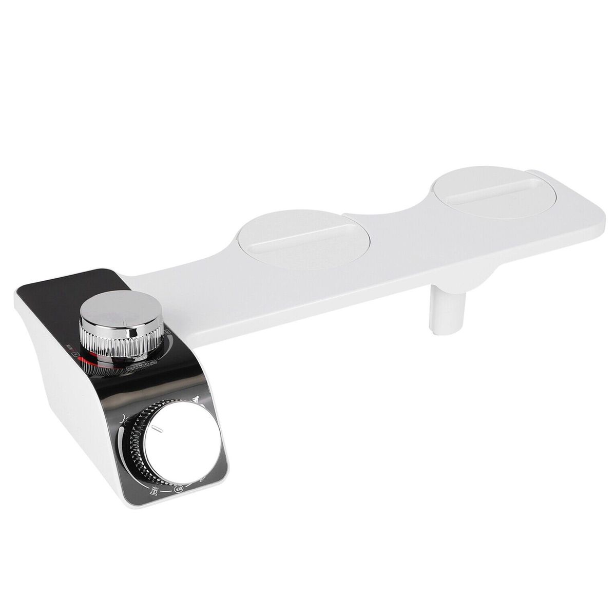 Toilet Bidet Attachment Cold & Warm Water Self-Cleaning Dual-Nozzle Seat