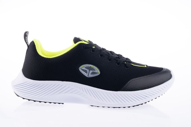 Soprani Men's Sportiv Sneakers-Black/Yellow