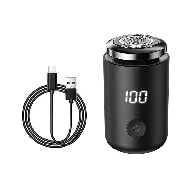 Mini Electric Shaver: Rechargeable, Waterproof, Travel-Friendly for Men