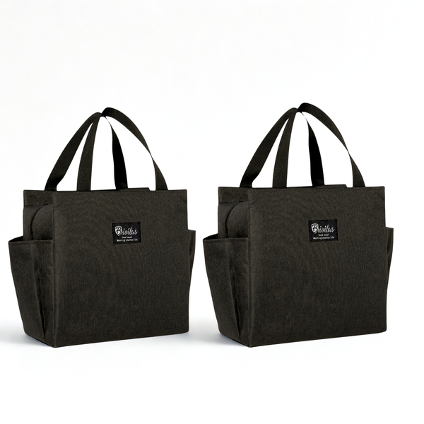 Brivilas Large Capacity Thermal Insulated Lunch &amp; Cooler Bag - 2 Pack