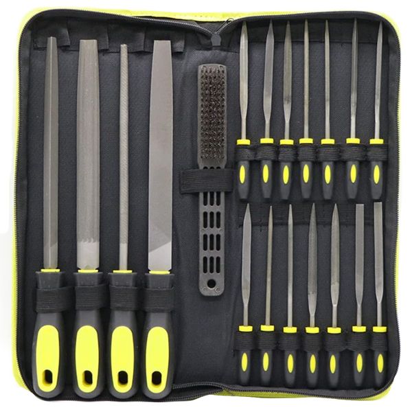 Tool Assorted Carbon Steel Metal Tool Shaping File 16pc Set