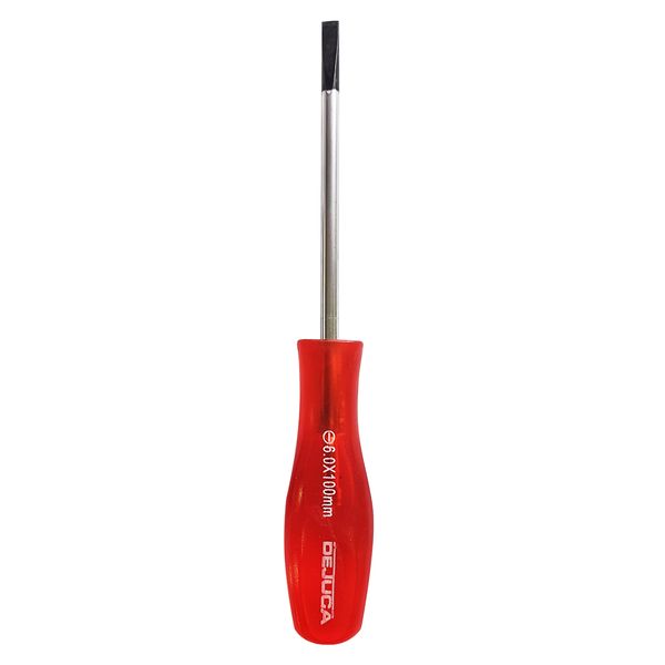 Dejuca - Screwdriver - 6.0 x 100mm - B/tip - 4 Pack