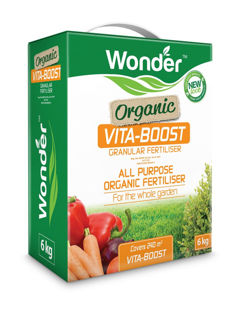 Wonder Organic VitaBoost Fertiliser 6kg Shop Today. Get