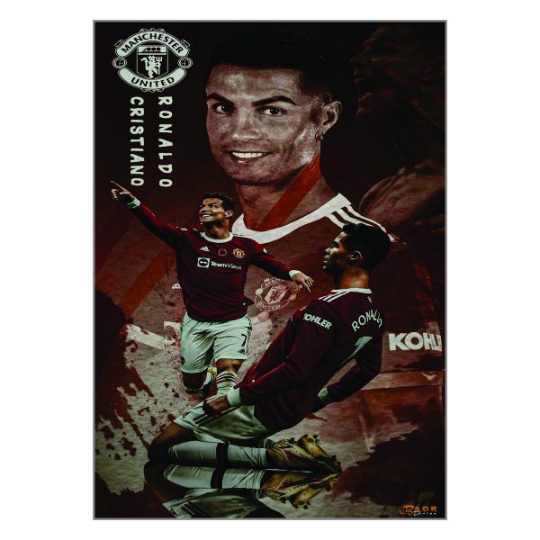 Cristiano Ronaldo Manchester United - A1 Poster | Shop Today. Get it ...