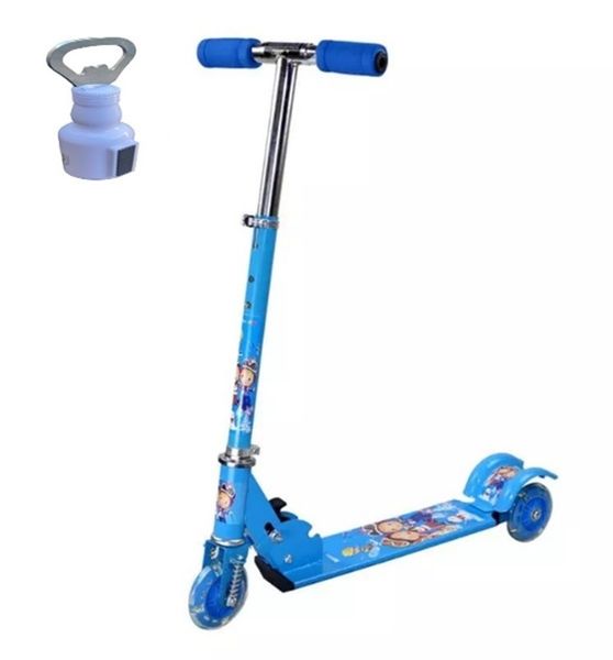 Push Scooter with LED Wheels And Bottle Opener