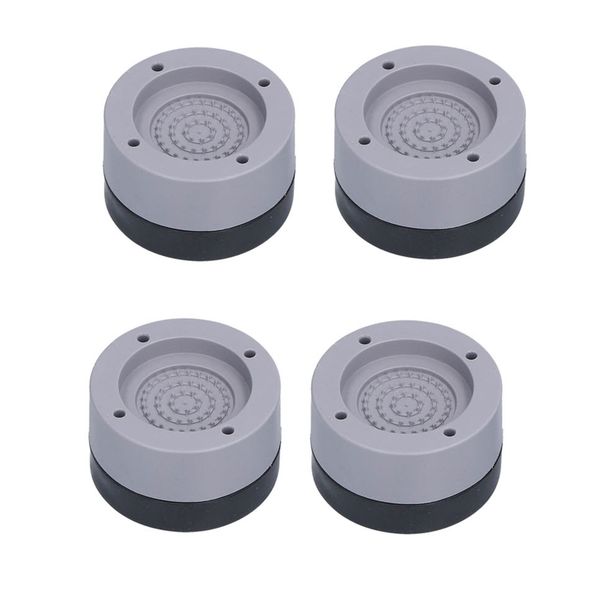 4 Pieces Anti-Vibration Pads - Non-slip support for appliances/furniture