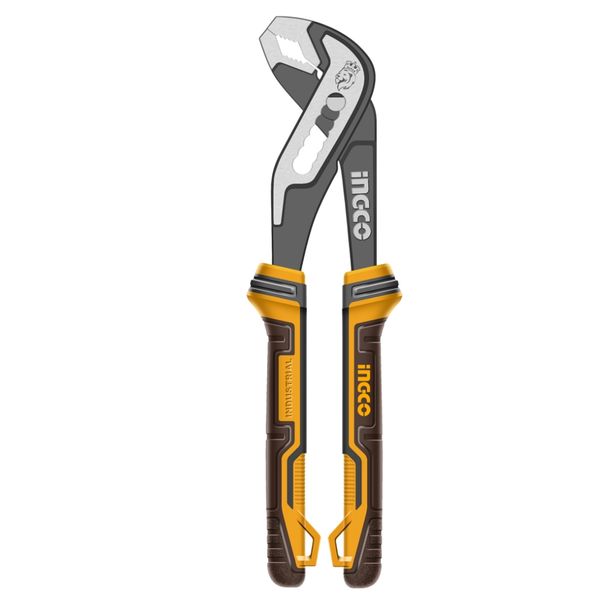 Ingco - Pump Plier - 200mm (8") - Cr-V, Max Clamp - 35mm