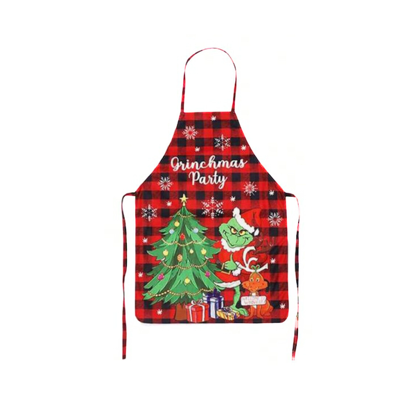 Grinch Christmas Apron