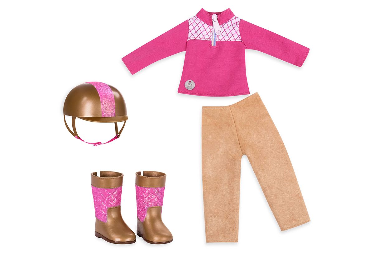 Glitter Girls Deluxe Equestrian Outfit Ride and Shine for 14" Dolls