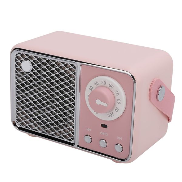 Retro BT Speaker, 5.1, Pink