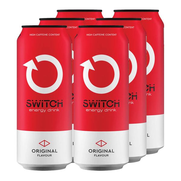 Switch Energy Drink Original (6 x 500ml)