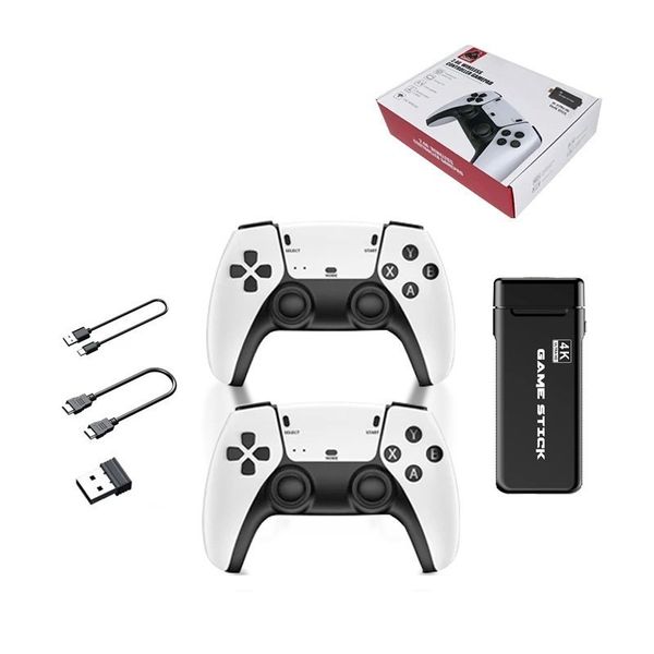 Game Stick 4K HD TV Video Game Built in 20000+ Games,Plug and Play