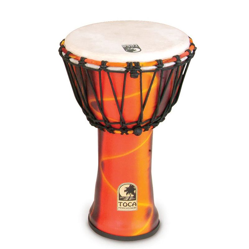 Toca 9" Freestyle Rope Tuned Djembe - Fiesta Design