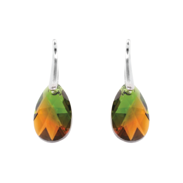 K Crystals Swarovski Element Drop Earrings
