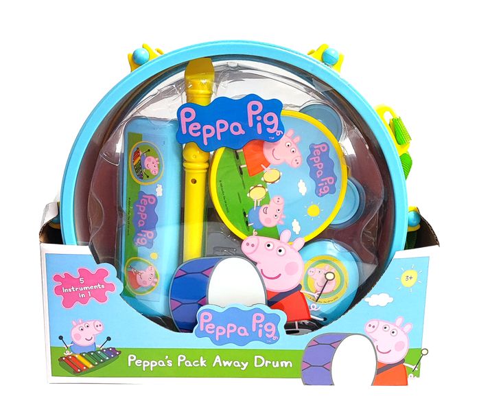 Peppa Pig Pack Away Drum Set
