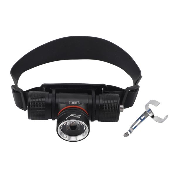 IPX68 Waterproof Diving Headlamp (1200LM, 3 Modes, 80M Underwater)
