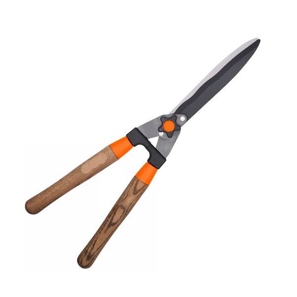 Carbon Hardened Steel Wavy-Blade Design Grip Hedge Shear