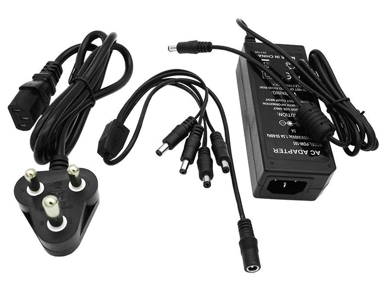 12VDC 60W IEC Power Supply with SA Cable (PSU-12V60W)