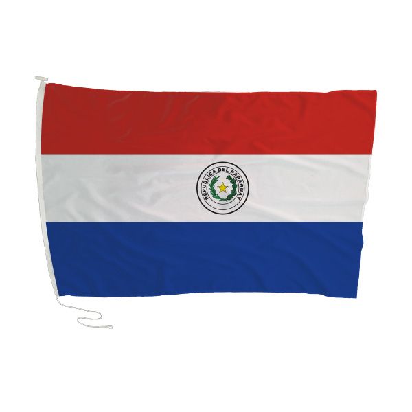 Paraguay Flag with Rope and Toggle - 180 x 120cm