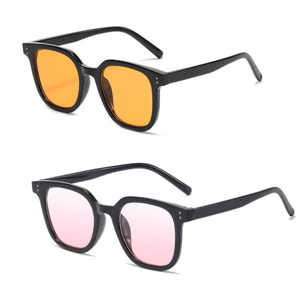 2-Pack Blush Gradient&amp;Tea Tint Sunglasses-Multi-Scene,Stylish