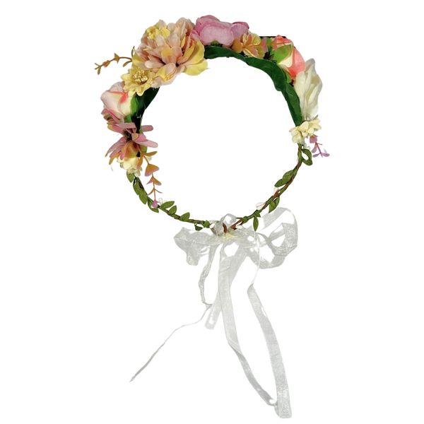 Small Roses Head Garland x 6