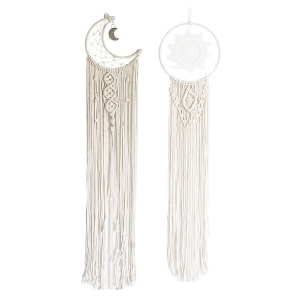 Macrame Kits for Adults Beginners, 2PCS Dream Catcher