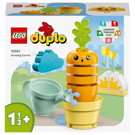 LEGO DUPLO My First Growing Carrot 10981 Building Toy Set