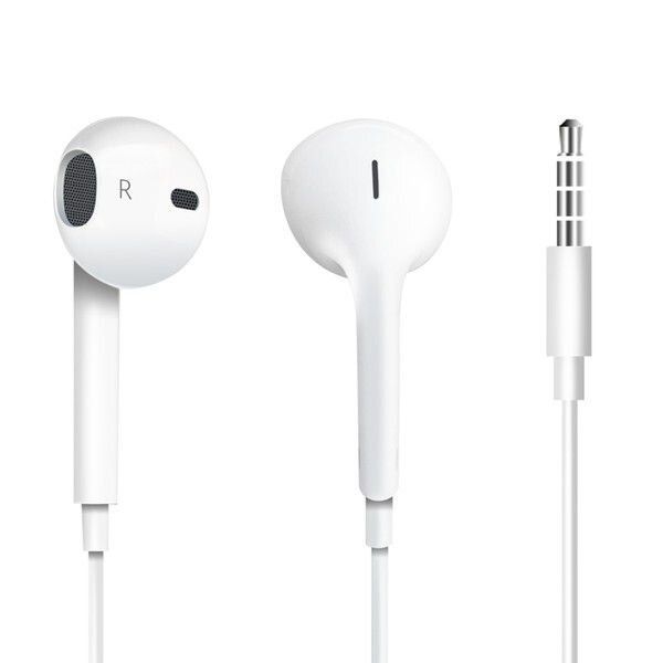 Earbud Earphones H5 - White