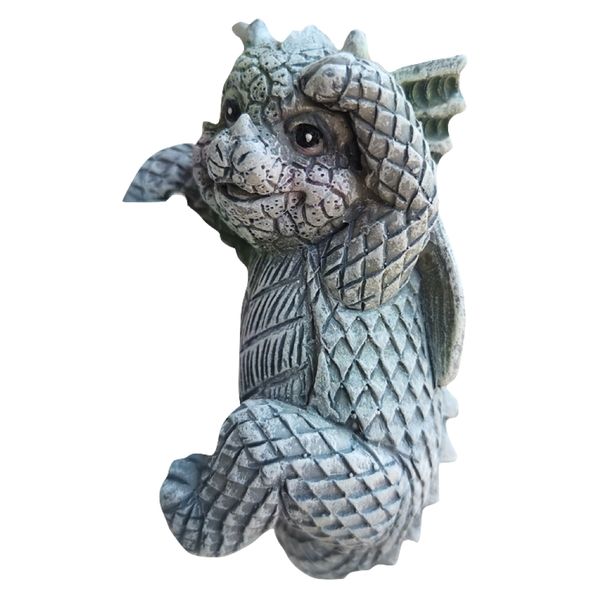 Home Garden Décor Ornamental Lookout Hanging Dragon - 8cm