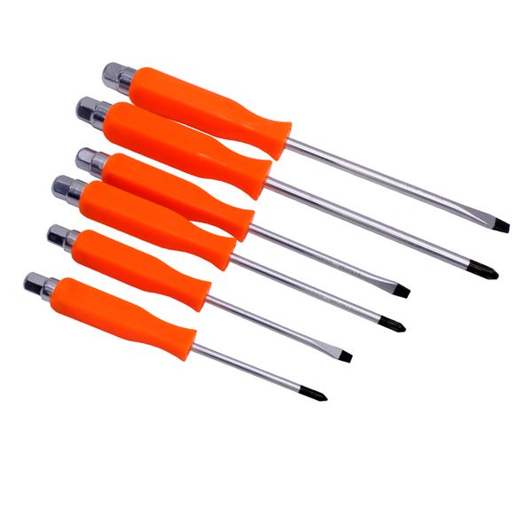 6 Piece Black Tip Screwdriver Tool Set image