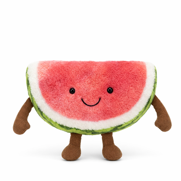 Watermelon Plush Toy 38cm Soft Cute Premium Durable Gift Cuddly