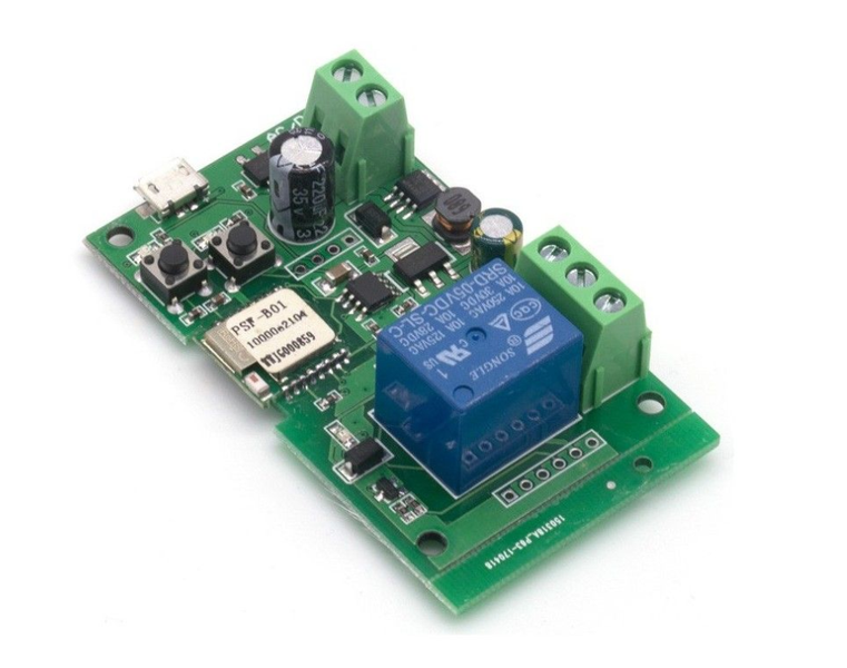WiFi Relay Smart Switch Module APP Remote Control Timer (Size : 5V 7-32V)