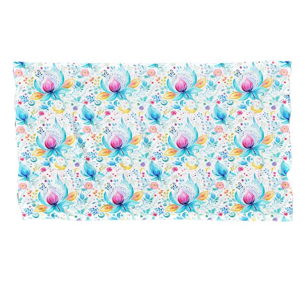 Pink Buds Large Fleece Blanket