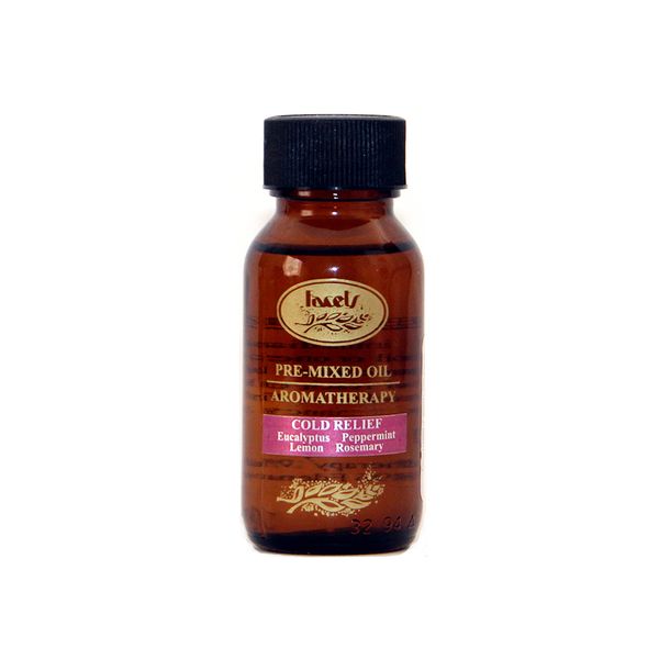 Facets Aromatherapy Pre-Mixed Mood Essential Oil - Cold Relief Oil - 50ml