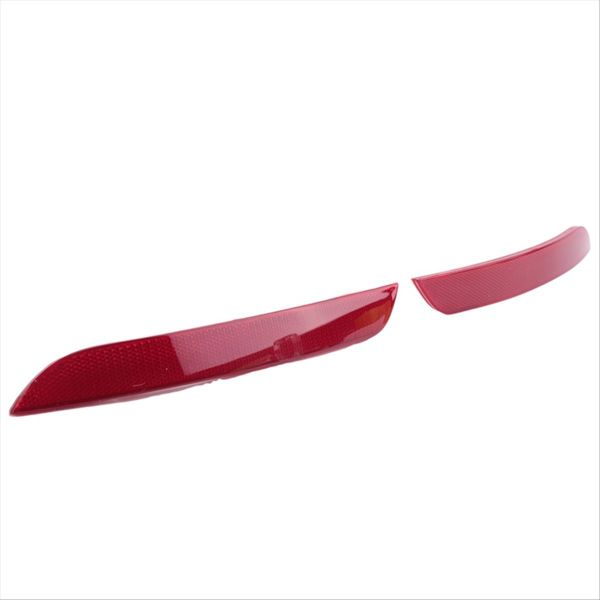1Pair Rear Bumper Reflector Trim Plate for 5-Series F10 Compatible with Bmw