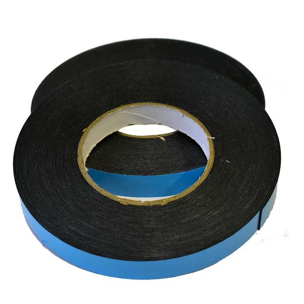 Double sided Badgemount Tape Black 2 Pack Water Proof o.8x18x15mX24X20m